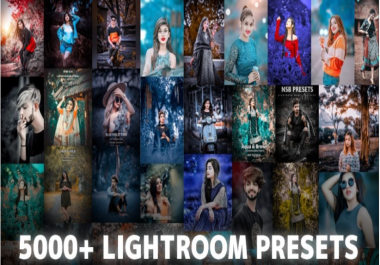 I will create eye catching photo editing preset,  first delivery