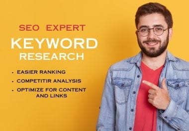 I Will find the best keywords to skyrocket your seo and traffic