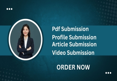 I Will Manually Submit PDFs,  Docs,  and PPTs to + High Authority Sites for SEO Backlinks