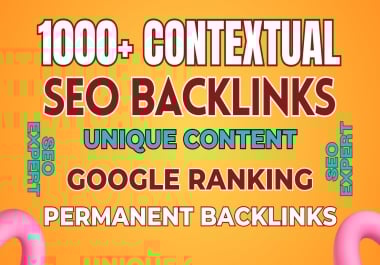 Manually Create 1000 High DA Dofollow SEO Backlinks For Powerful OffPage Link Building