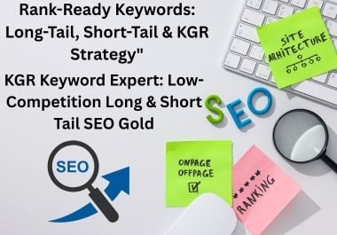 SEO Keyword Research Pro Long-Tail,  Short-Tail & KGR Boosters