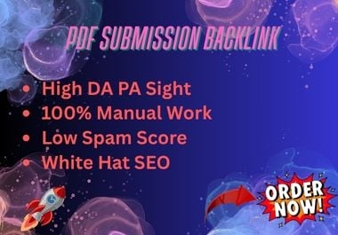 Raise 50 Pdf Backlinks With best Quality Seo
