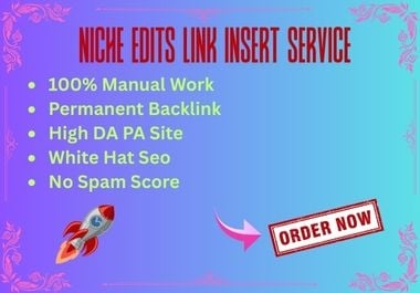 I will provide niche backlinks to improve your website authority