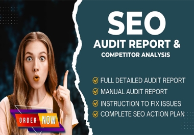 I will SEO audit reports using SEMrush,  Ahrefs,  Moz,  Screaming frog