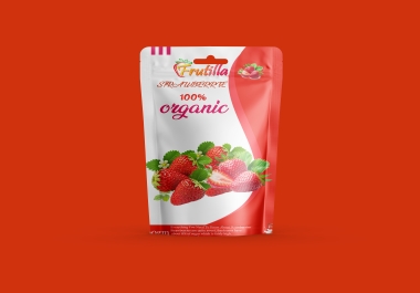 I will do a fantastic pouch and food packaging design