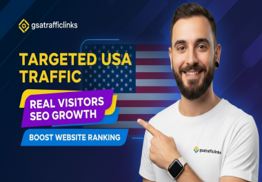 Drive Authentic USA Traffic Skyrocket Your Website Reliable for Organic Growth