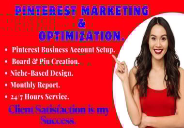 I Will Design 30 SEO Optimized Pins and 5 Niche Boards.