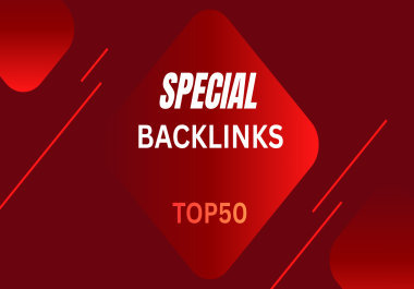 50 Special Backlinks for Better SEO