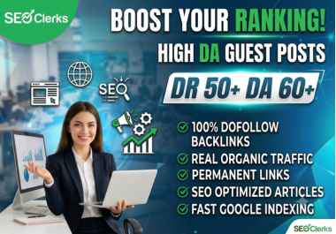 I Will Publish 5 High Quality Guest Posts on a Relevant Website