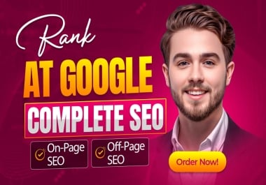 Complete SEO Package & Report by SEO Expert to Rank Your Site