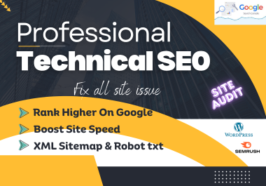 I will do professional SEO audit and fix site issues for better rankings