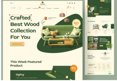 I will design and build a landing page with elementor and wordpress