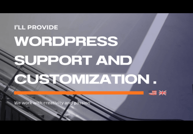 Customize your wordpress website professionally