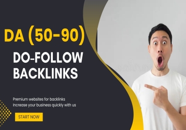 I Will Build High Authority Dofollow Backlinks from DA 50 to 90+ Sites