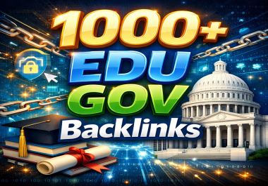 1000 ED/GV Manually Created From UNlVERSITIES D0MAINS SE0 link building Backlinks