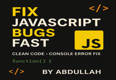 JavaScript bugs fix,  error handling.
