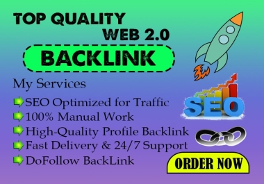 I will create 100 Unique PA & DA backlinks to rank first On Google