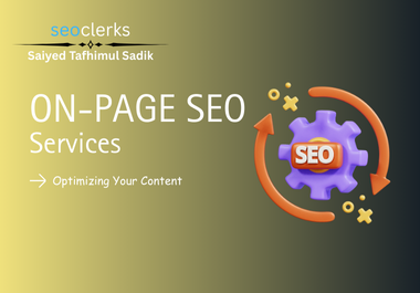 On-page SEO Guaranteed Top Rankings with Expert On-Page SEO