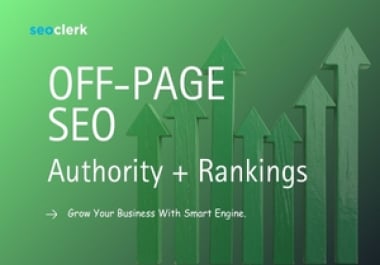 Professional Off-Page SEO Service Manual High-DA OFF-PAGE SEO to Increase Organic Traffic