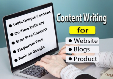 I Will Create High-Quality SEO Optimized Content in Any Niche
