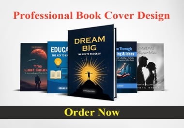 I will design a professional book cover and eBook cover with 3D mock-up