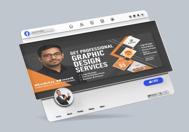 I will design custom social media timeline cover banner