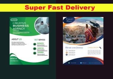 I will design real estate creative flyer, brochures and to attract customer for your business