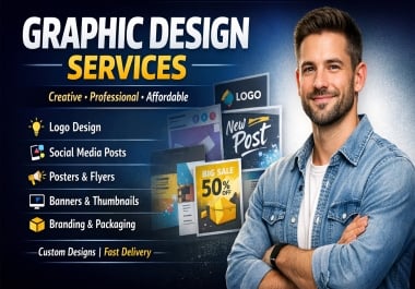 I will design professional banners,  posters & digital creatives for your business