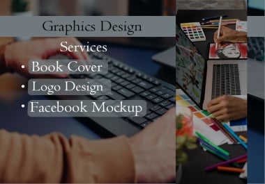 Custom Book Covers Logos & Mockups Unique Eye Catching Designs.