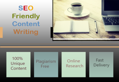 I will write 1000 words SEO Friendly Content on any topic.
