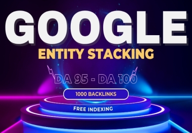 I will manually build a Google entity stack using Google Drive,  Docs,  and Sites for safe SEO