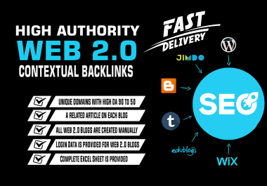 Pro 2.0 SEO Booster - 200 Authority Web 2.0 Links to Elevate Your Rankings