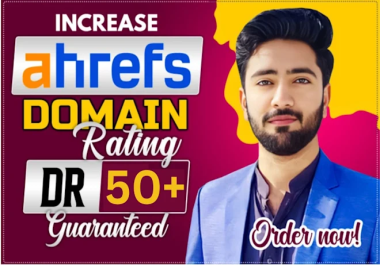 I will increase dr 50 plus white hat seo backlinks high quality link building Safe and guaranteed