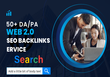 50 Web 2.0 Safe,  White Hat & High Authority Links Service -