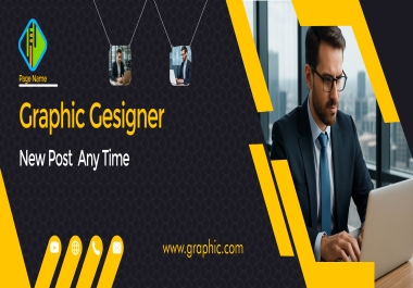 I will create a professional design in social media