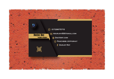 I will design a professional business card for you
