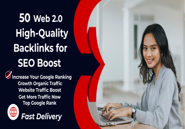 I will provide quality Web 2.0 backlinks to increase&nbsp traffic