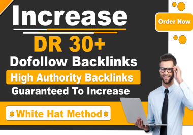 I will increase 30+ Domain rating of your website for better ranking