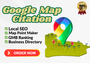 I will do 2000 plus manual Google Map Citations for top Google Maps ranking
