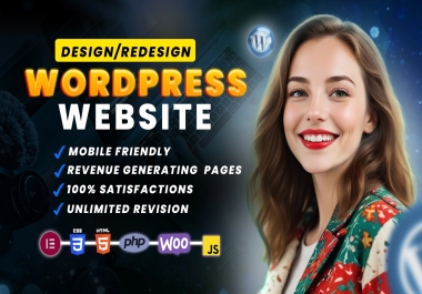 Create a wordpress and woo commrace website to grow your bussiness online