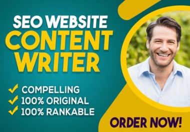 I will do SEO content writing and keyword optimization for ranking