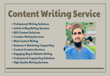 I will deliver a well-researched,  SEO-friendly 1000-word content on any niche