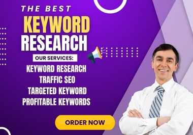 I will do keyword research for targeted keyword
