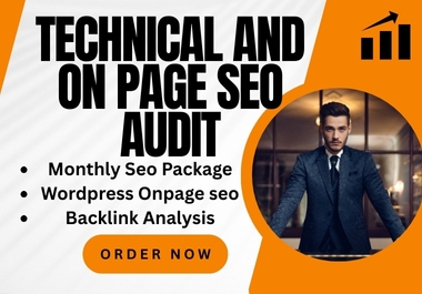 I will do wordpress onpage SEO and monthly seo package service of a website