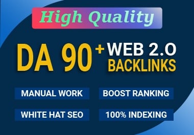 I will make 150 high authority web 2 0 backlinks