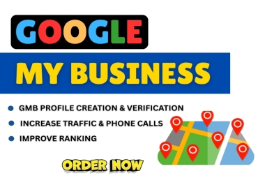 I will verify, create, setup, optimize your google my business profile for ranking