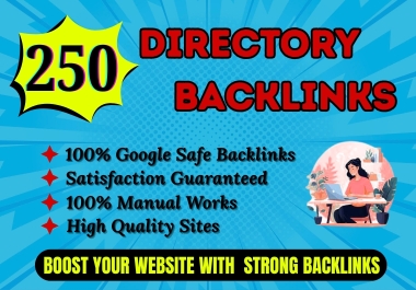 High DA Directory Backlinks to Improve Google Indexing
