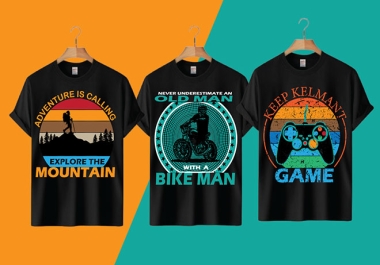 I will design minimalist typography t shirt, custom t shirt, etsy t shirt