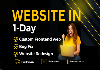 I will build static website or HTML, CSS landing page or portfolio website