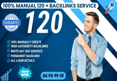 I Will Provide 120+ White Hat Manual Backlinks